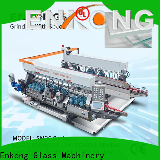 Best automatic glass cutting machine SM 12/08 factory for round edge processing
