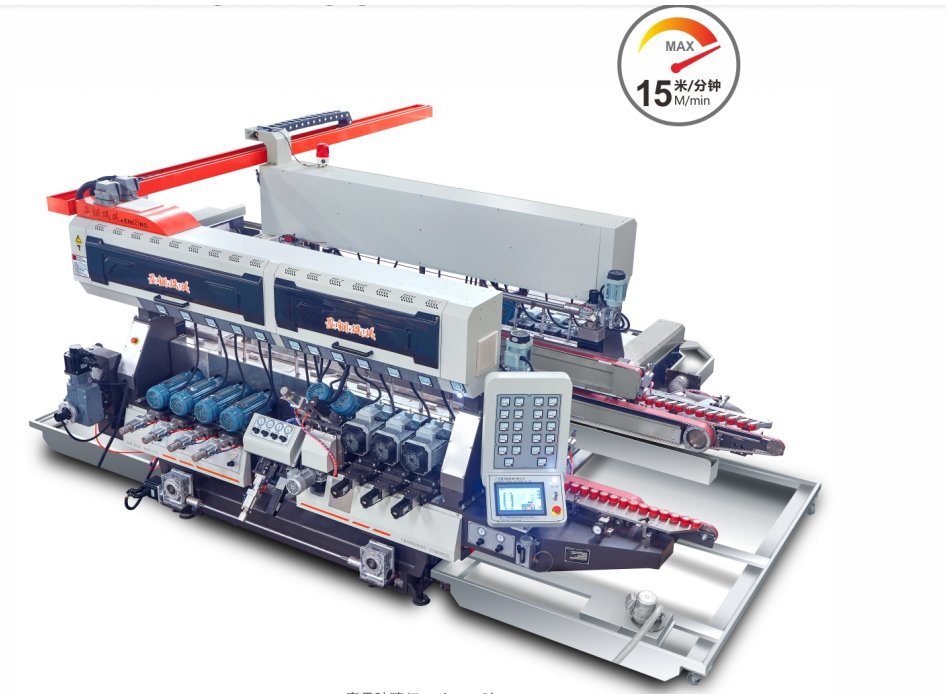 Fully Automatic High Speed Polishing Double Straight-Line Edging Series Machine