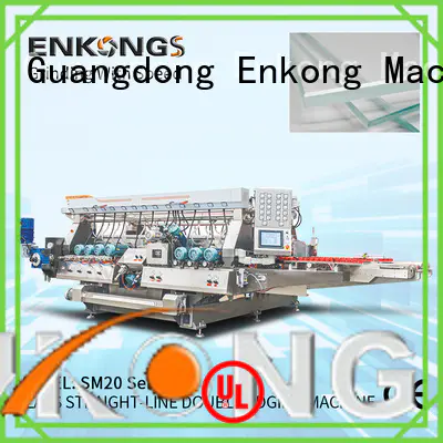Enkong quality glass double edger series for photovoltaic panel processing