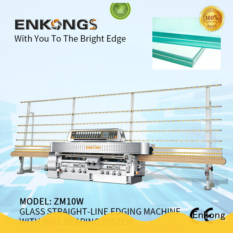 Enkong 45° arrises glass machinery factory direct supply for processing glass