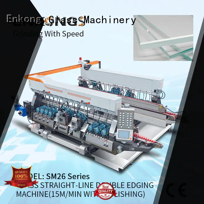 Enkong high speed double edger machine wholesale for round edge processing