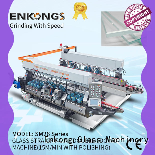 cost-effective glass double edging machine straight-line manufacturer for household appliances