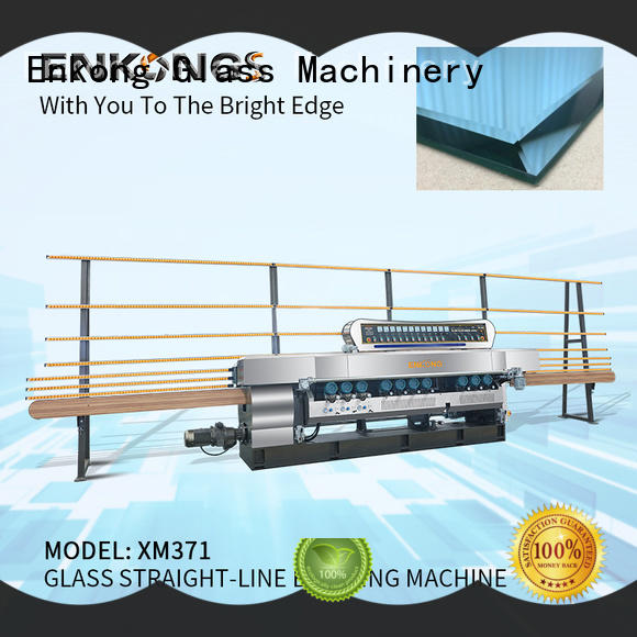 Enkong xm351 glass beveling machine for sale manufacturer for polishing