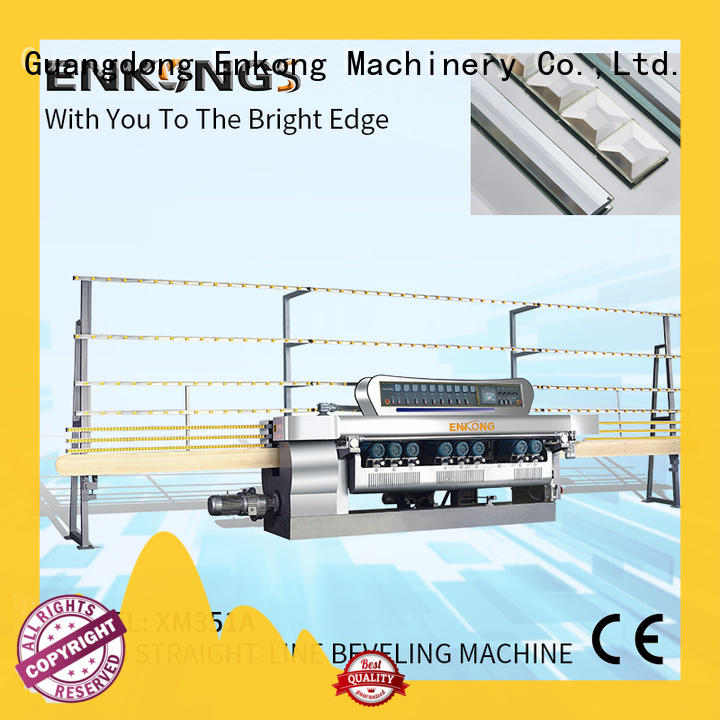 Enkong xm363a glass beveling machine series for glass processing