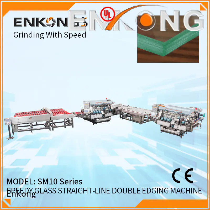 Enkong SM 12/08 glass double edging machine wholesale for household appliances