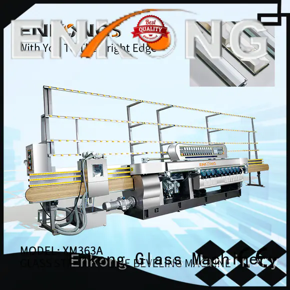 Enkong xm363a glass beveling machine factory direct supply