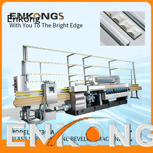 Enkong real glass beveling machine wholesale