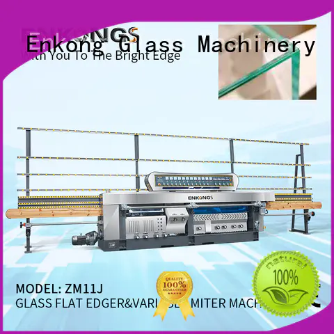 Enkong top quality glass mitering machine wholesale for grind