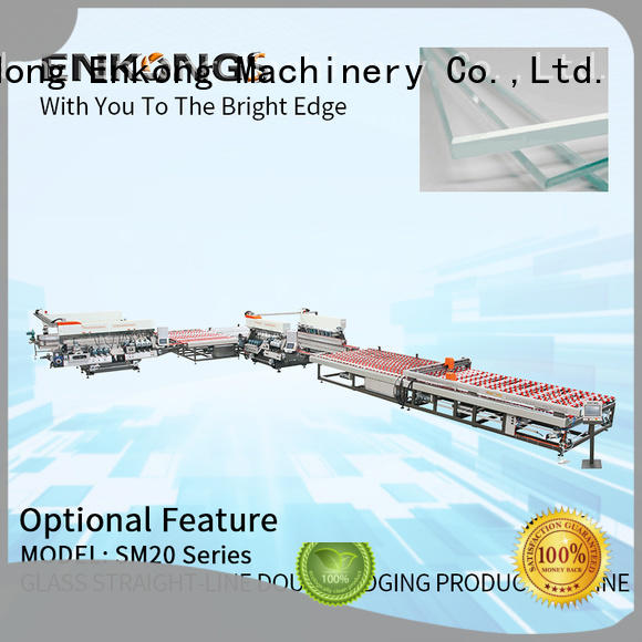 Enkong SM 26 double edger machine series for photovoltaic panel processing