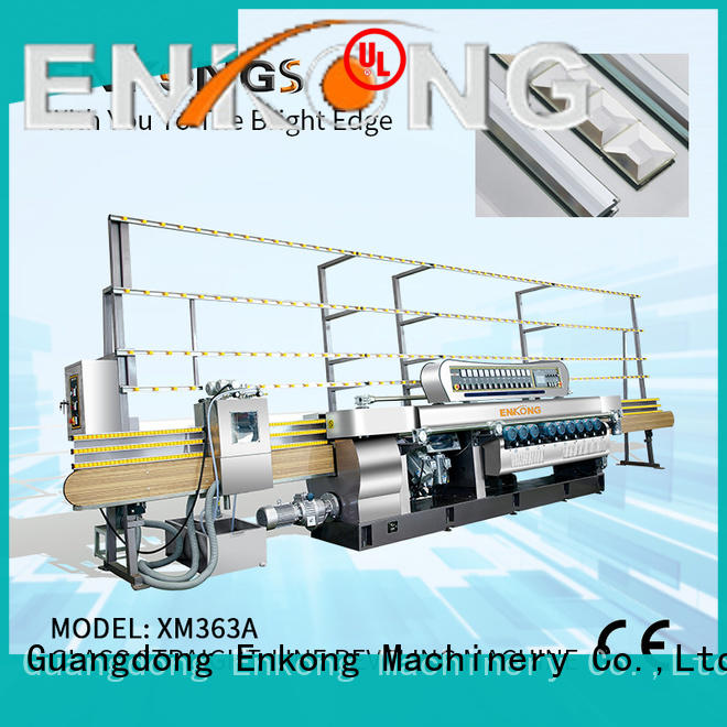 long lasting glass beveling machine for sale 10 spindles series for glass processing
