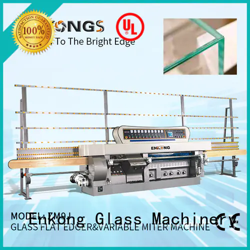 professional glass mitering machine 60 degree customized for grind