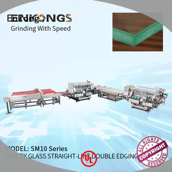 cost-effective glass double edging machine modularise design supplier for household appliances