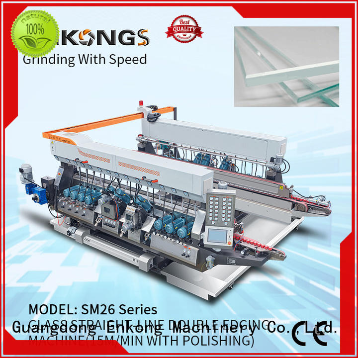 quality double edger machine modularise design manufacturer for round edge processing