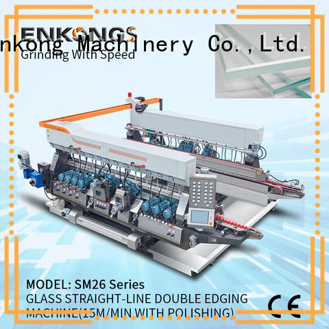 Enkong quality double edger machine factory direct supply for round edge processing
