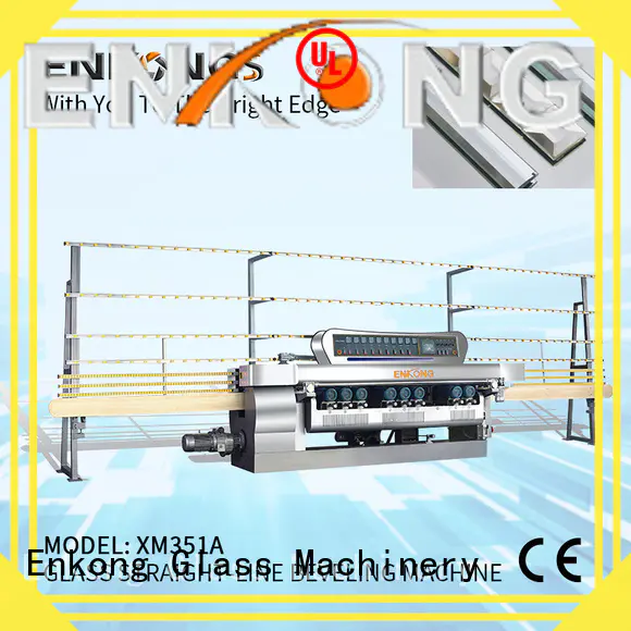 Enkong real glass beveling machine for sale series for glass processing