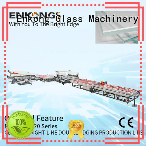 Enkong SM 26 glass double edging machine wholesale for photovoltaic panel processing