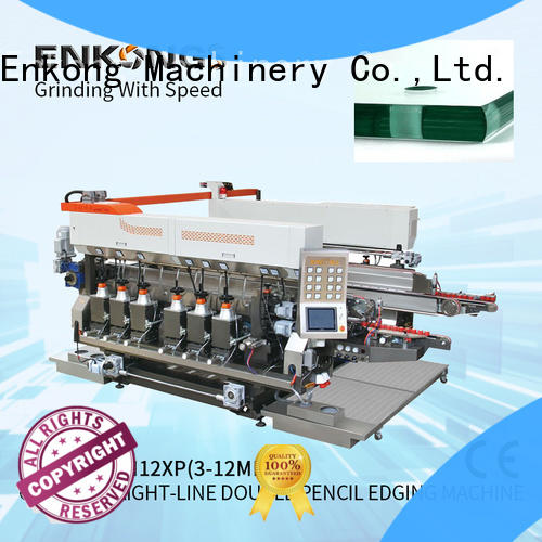 Enkong high speed double edger factory direct supply for photovoltaic panel processing