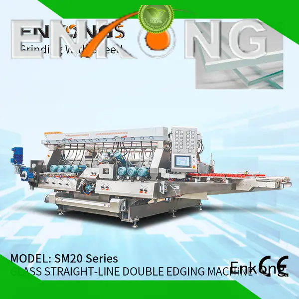 Enkong real double edger series for round edge processing