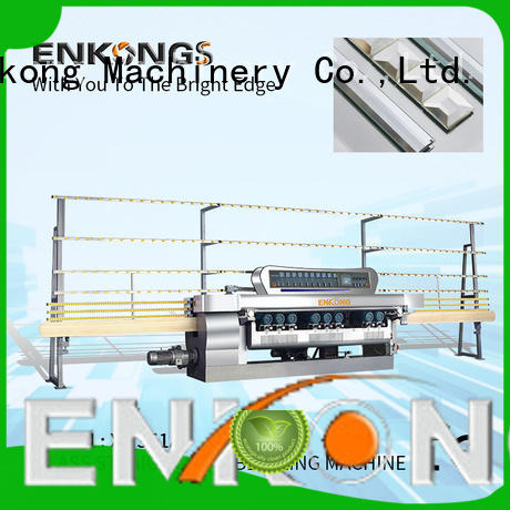 Enkong real glass beveling machine factory direct supply