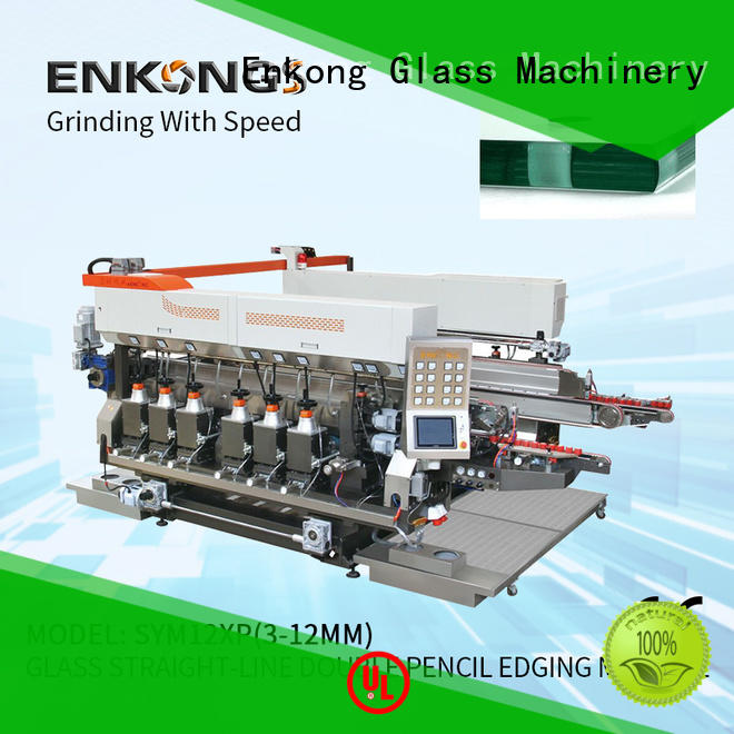 Enkong SM 26 double edger machine manufacturer for photovoltaic panel processing