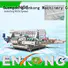Enkong real glass double edging machine factory direct supply for round edge processing