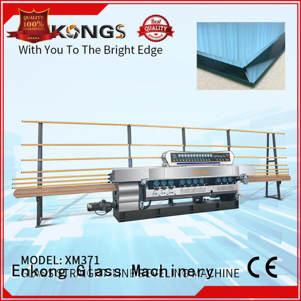 Enkong good price glass beveling machine for sale series for polishing