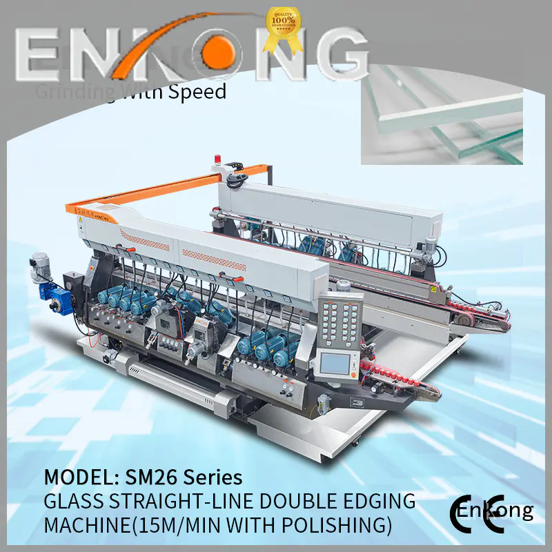 Enkong SM 22 double edger series for photovoltaic panel processing